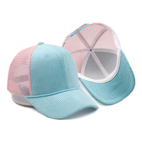 Gorras Deportivas Snapback Personalizadas con Bordado 3D, Gorra de Béisbol de 5 Paneles en Dos Tonos de Algodón con Cuerda y Diseño de Leopardo
