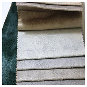 Estilo nórdico 3D en relieve Holanda terciopelo tapicería tela 100% poliéster pila corta Blackout ignífugo PE recubierto coche alto - Product Image 4