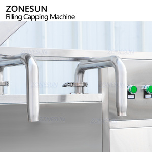 ZONESUN ZS-AFC100S Máquina Monobloque Semiautomática para Llenado de Botellas de Agua de 5 Galones, Enjuague, Llenado y Tapado de Bidones - Product Image 3