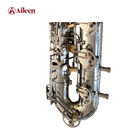 SP0111N Hot Selling Woodwind Instrument Nickel Plated Baritone Saxophone