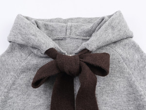 TAOP&ZA <span class=keywords><strong>Cardigan</strong></span> à Capuche en Tricot à Noeud Papillon Ample et Doux, Nouvelle Arrivée Automne 25, Style Tendance, Manches Longues, Veste Pull 5536129 - Product Image 5