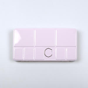 Boîte en métal rose <span class=keywords><strong>pastel</strong></span> pour <span class=keywords><strong>palette</strong></span> de peinture 22*11*2cm, avec compartiments pour pigments DIY, capacité 48 demi-couleurs et couleurs entières, boîte à <span class=keywords><strong>aquarelle</strong></span> colorée en fer blanc - Product Image 2