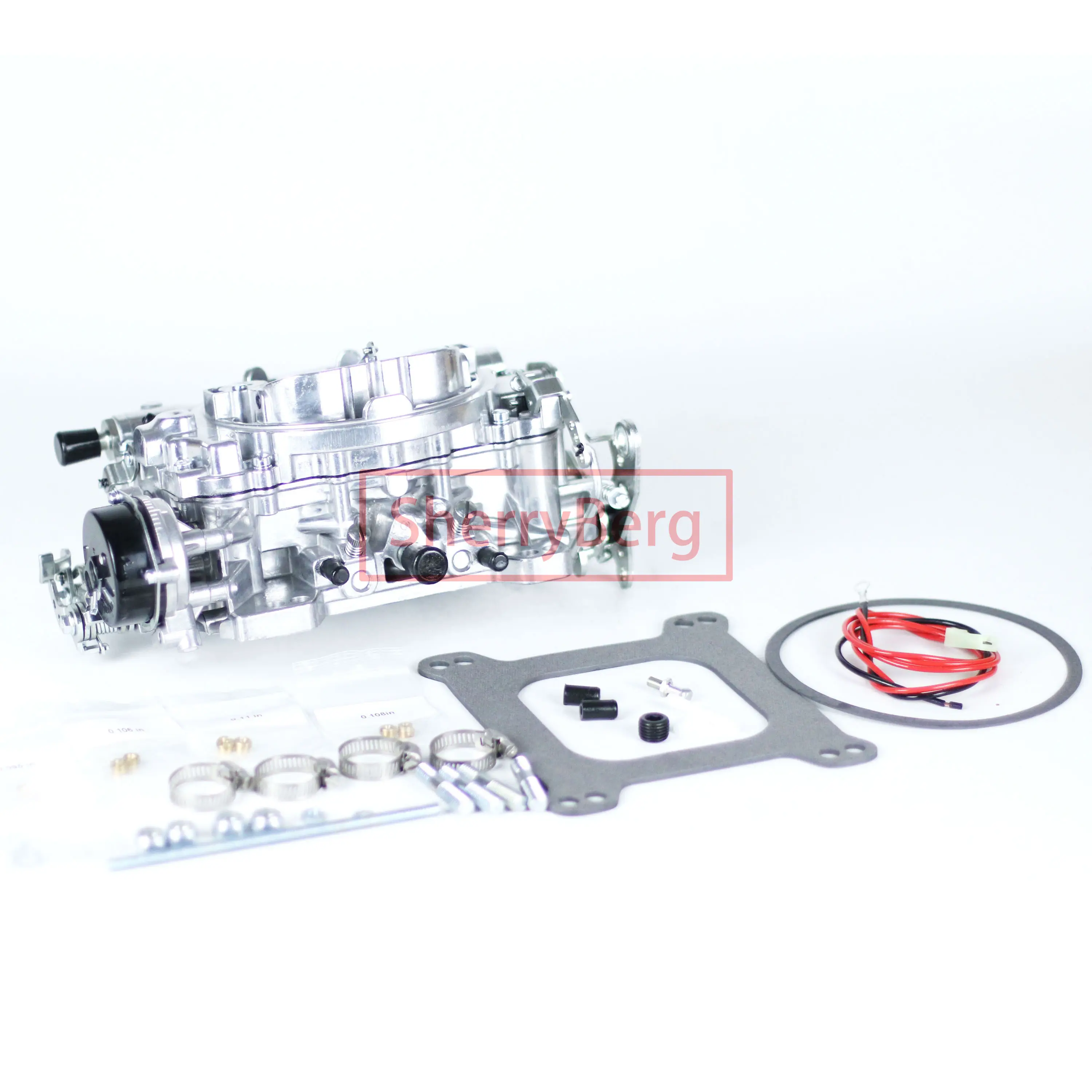 SherryBerg 9906 Carb 1965 -1973 Biểu Diễn Bộ Chế Hòa Khí CFM 600-Thay Thế Van Điện Cho Van Ô Tô Edelbrock Holley 9906 Wth