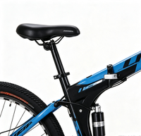 Vélo de montagne pour adultes et enfants, vélo tout-terrain à double amortissement et freins à disque, vélo de cyclisme pour jeunes