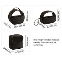 Sac de maquillage de voyage de grande capacité, imperméable, à la mode, avec fermeture éclair en cuir transparent durable et réutilisable, avec logo personnalisé, poignée souple