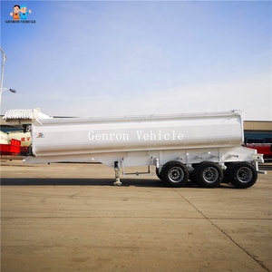 Semirremolque de <span class=keywords><strong>carga</strong></span> para minería, volquete lateral de 24 M3, 40 toneladas, usado en Australia, con camión hoo, marca Genron - Product Image 5
