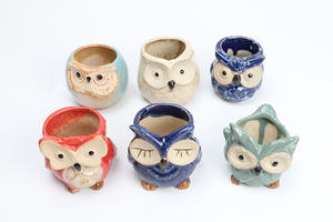 Maceta de Jardín de Arcilla Divertida <span class=keywords><strong>y</strong></span> Bonita con Forma de Animal para el Día de la Madre, Económica, para Plantas, Decoración de Jardín - Product Image 6