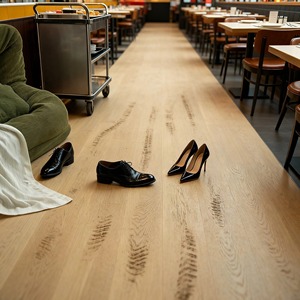 Suelo de Madera Compuesta de 3 Capas de Alta Calidad, Roble Blanco para Exteriores, <span class=keywords><strong>Precio</strong></span> de Fábrica Directo al por Mayor - Product Image 2