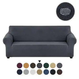 Washable Furniture Protector Super Stretch Chair Sofa Slipcover Spandex Non Slip Soft Couch Sofa Cover Waterproof