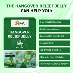 Gomitas para el Alivio de la Resaca, Suplemento de Vitaminas de Marca Privada, Barra de Gelatina Anti-Resaca, Gelatina Natural con Taurina, Salud Hepática, Sabor a Menta - Product Image 5