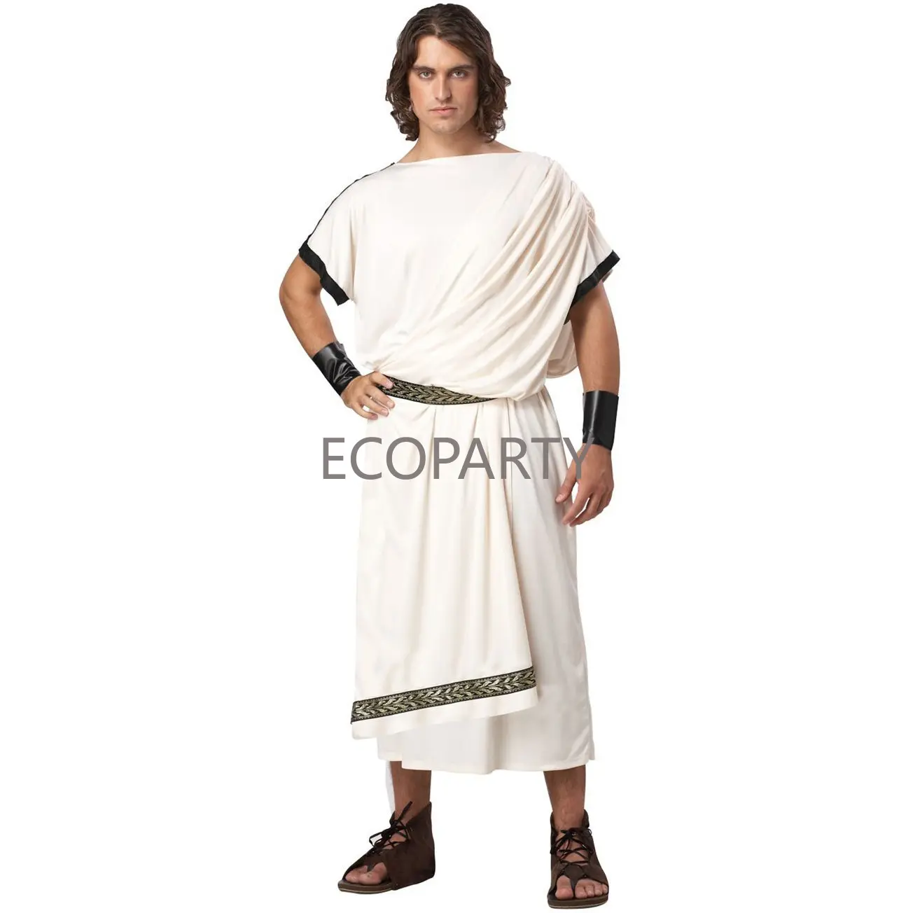 minthson Halloween Medieval Greek Mythology Olympus Zeus Toga God Goddess Cosplay Dress