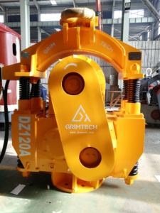 Per gru DZ120A elettrico vibro martello con il tubo mucchio morsetto - Product Image 2