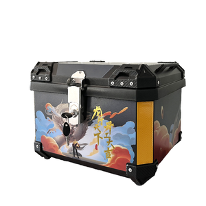 バイク用テールボックストランク 28L/36L/45L/55L/65L/<span class=keywords><strong>80L</strong></span>/100L クイックリリース アルミ合金製テールボックス アクセサリー 卸売 - Product Image 1