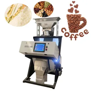 Coffee beans color sorting machine rice grader machine color sorter machine