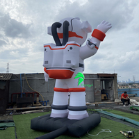 L'usine Hongyi fabrique un nouveau astronaute gonflable LED de 4 mètres de haut
