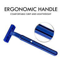 Rasoir jetable doux Pearl Max, à double lame, pour hommes, largement utilisé pour le rasage de la barbe, rasoir jetable en plastique pour barbier