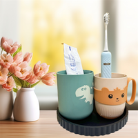 Plateau de rangement en silicone de style américain pour bijoux, cosmétiques, clés, distributeur de savon, pour comptoir, coiffeuse, salle de bain, cuisine