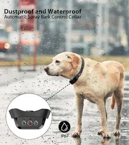 <span class=keywords><strong>Collar</strong></span> de ladridos automático para perros, accesorio recargable con pulverizador para entrenamiento de perros - Product Image 3