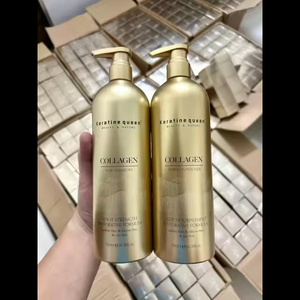 Set <span class=keywords><strong>de</strong></span> Cuidado Capilar Hidratante con Queratina Orgánica <span class=keywords><strong>de</strong></span> Lujo OEM, Champú y Acondicionador Reparador, Anti-Frizz y para Puntas Abiertas - Product Image 4