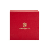 Boîte cadeau en carton rigide rouge avec logo personnalisé et couvercle à charnière pour l'emballage de produits de luxe