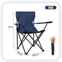Chaise de Camping pliante de haute qualité loisirs de plein air fauteuil Portable avec porte-gobelet et poche en maille pour pique-nique Patio pêche