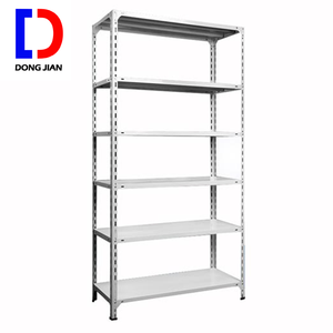 Estantes de almacenamiento ajustables DONGJIAN, estanterías de hierro en ángulo, estantes de acero en ángulo ranurado, estantes en ángulo de acero - Product Image 1