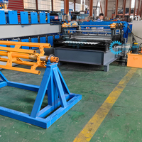Machine de nivellement et de refendage de tôle de fer en acier de couleur entièrement automatique à grande vitesse