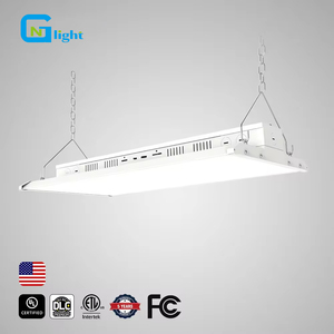 <b>LED</b> LINEAR HIGH BAY <b>LIGHT</b> 300W/225W/160W CCT TUNABLE 3.5/4/5K 120-277VAC <b>DIMMABLE</b> 4FT WITH AUDIO JACK SENSOR BASE - Product Image 1