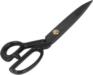 Strong Manganese Steel Tailor <b>Scissors</b> Smooth New Style Black Blade for Clothing <b>Sewing</b> Leather Handmade Fabric Cutting DIY - Product Image 1
