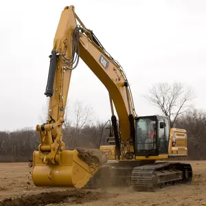 Excavadora usada de primera calidad, excavadora sobre orugas, máquinas de movimiento de tierras de 14 toneladas, equipo de construcción pesado a la venta