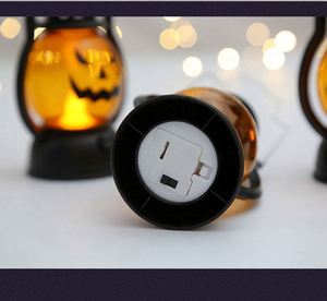 New Design Halloween Hand-held Pumpkin Lamp Small Lantern for bar Party Atmosphere Decoration - Product Image 4