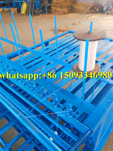 Machine à tresser les tapis en herbe de qualité supérieure / Machine à tricoter les tapis en paille pour auvents à haute efficacité / Machine à tisser les tapis en paille pour auvents - Product Image 5