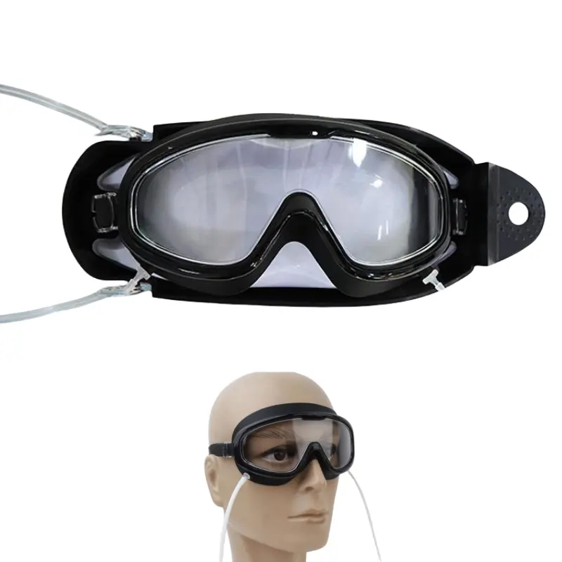 Kacamata Aksesori Generator air kaya hidrogen, masker mata terapi hidrogen Inhaler