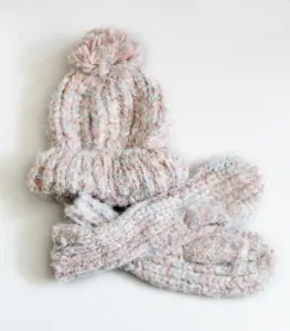 अनुकूलित थोक सर्दियों दुपट्टा beanie टोपी दस्ताने सेट गर्दन गरम दस्ताना के लिए 3 टुकड़े बुनना स्वेटर crochet महिला बच्चे बच्चों