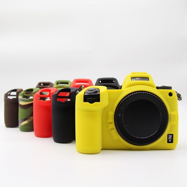 For Nikon Z6 Z7 Silicone case for Camera Precise Cutout Easy Install Camera  Protective Skin Camera protection