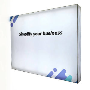 定制长方形可折叠展台便携式贸易展<span class=keywords><strong>SEG</strong></span>弹出式LED灯箱展示架 - Product Image 1