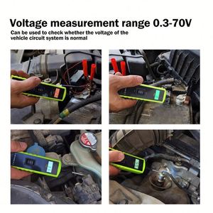 Probador de Circuitos Automotrices TopDiag P60, Venta al por Mayor de Fábrica, Sonda de Prueba de Circuitos Eléctricos para Vehículos, Camiones y Automóviles de 6-30V - Product Image 4