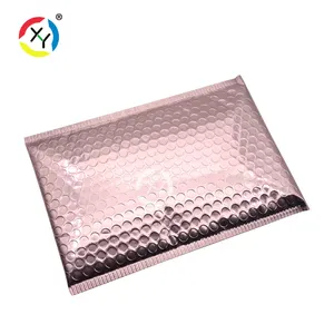 Узорчатый герметичный пакет-конверт orzziплок для отправки воздушных пузырей, пузырчатые пакеты, персонализированные розовые золотые пузырчатые полиэтиленовые пузырчатые пакеты