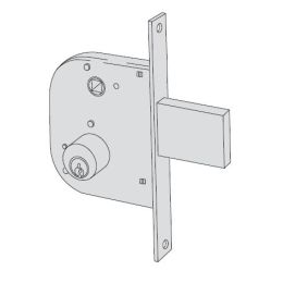 MORTICE SERRURE POUR PORTES ART. 42310 CISA E50-Boîte 84.5x95mm - Product Image 2