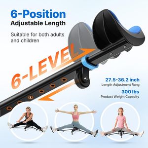 CZFIT Yoga One Word Horse Trainer Máquina de Estiramiento de Piernas Multifunción Ajustable con Abertura en la Entrepierna y Presión para Entrenamiento de Piernas Abiertas - Product Image 6