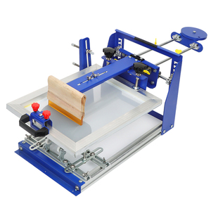 Máy in màn hình cong thủ công DL-qm-001 in đường kính 170mm + in đường ray nhôm trên bề mặt cong - Product Image 1