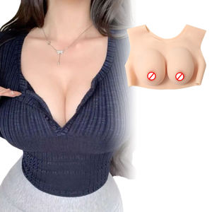 หน้าอกซิลิโคนเทียมทรงกลมสำหรับการแต่งตัว - Product Image 1