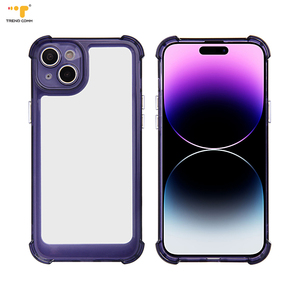 เคสกันกระแทกสีม่วงอะคริลิก TPU รุ่นใหม่ ปี 2026 สำหรับ <span class=keywords><strong>iPhone</strong></span> <span class=keywords><strong>11</strong></span> ถึง 14 <span class=keywords><strong>Pro</strong></span> <span class=keywords><strong>Max</strong></span> - Product Image 3
