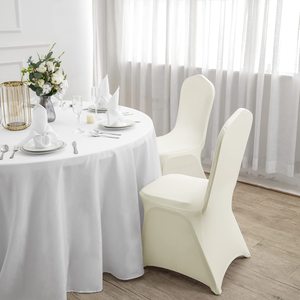 Eco-Friendly Machine Washable Reusable <strong>Chair</strong> <strong>Covers</strong> for Wedding Events Spandex Stretch Fabric Custom Logo OEM Factory Direct - Product Image 2