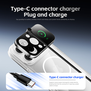 Funda para Teléfono de TPU y PC con Carga Inalámbrica Magnética, Antigolpes, con Pantalla E-Ink Esmerilada para <span class=keywords><strong>iPhone</strong></span> 14-17, Fabricante OEM ODM China - Product Image 5