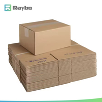 Boîtes rigides en carton ondulé réutilisables RAYBO pour le déménagement et l'emballage logistique, personnalisables avec logo sur mesure