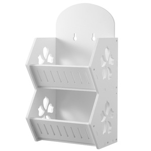 Étagère murale de rangement 60x70cm 3 niveaux, durable, pour l'organisation de la salle de bain - Product Image 1