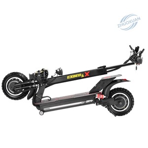 รถจักรยานยนต์ออฟโรดแบบพับได้ขนาด 10 นิ้ว มอเตอร์คู่ 1200W 48V 40-60 กม./ชม. สำหรับผู้ใหญ่ - Product Image 5