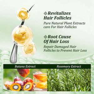 Wholesale Batana Oil Rosemary Extract <b>Shampoo</b> 300ml Natural Follicle Nourish for Thicker Fuller Looking Hair All Hair Types - Product Image 3