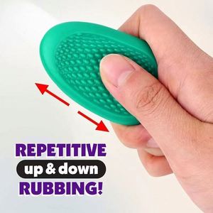 Nouveaux jouets sensoriels anti-stress pour enfants et adultes, 6 pièces, en silicone, pierres de méditation, jouet de voyage pour l'autisme, adolescents, apaisement, calme, anxiété, fidgets - Product Image 3